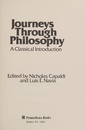 Cover for Journeys through philosophy