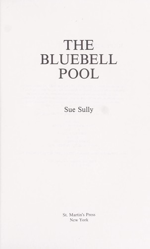 Cover for The bluebell pool