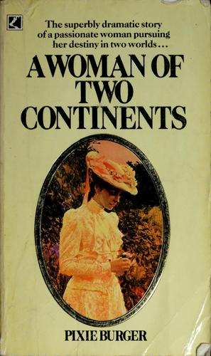 Cover for A woman of two continents