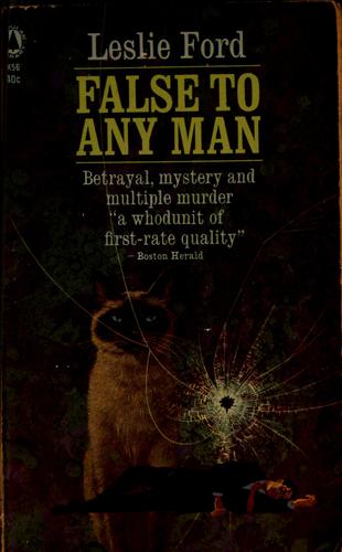 Cover for False to any man