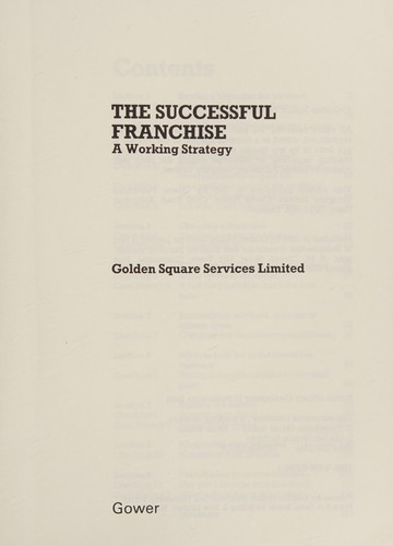 Cover for The Successful franchise
