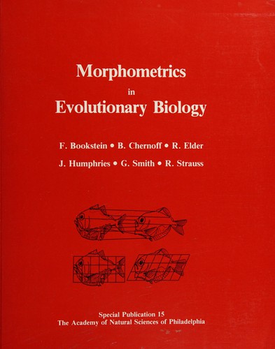 Cover for Morphometrics in evolutionary biology