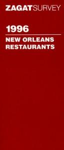 Cover for Zagatsurvey 1996 New Orleans Restaurants (Zagatsurvey: New Orleans Restaurants)