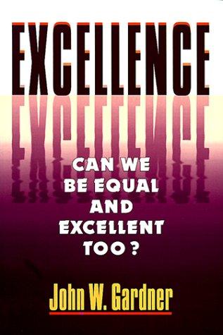 Cover for Excellence
