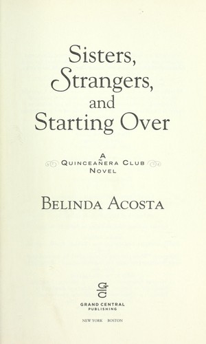Cover for Sisters, strangers, and starting over