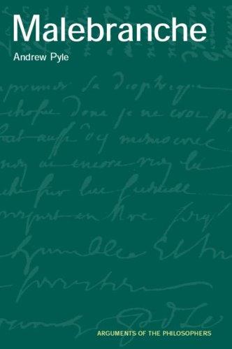 Cover for Malebranche