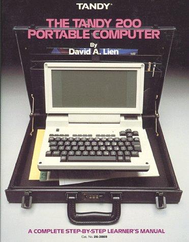 Cover for The Tandy 200 portable computer