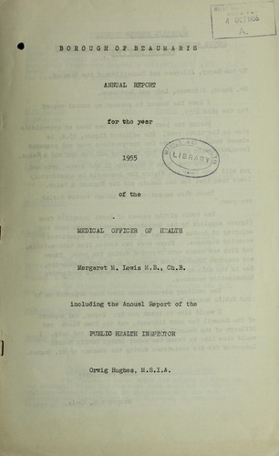Cover for [Report 1955]