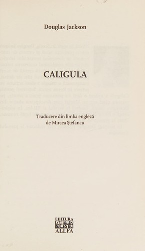 Cover for Caligula