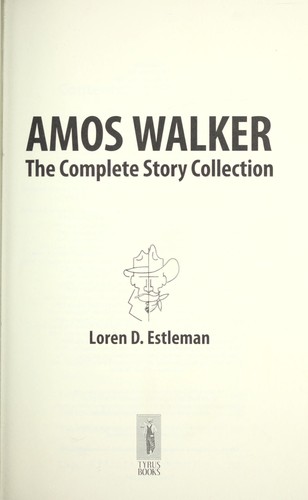 Cover for Amos Walker