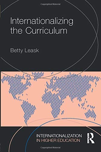 Cover for Internationalizing the Curriculum