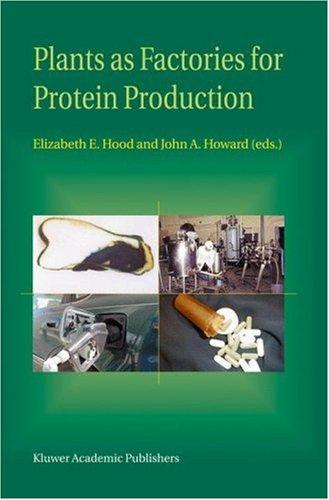 Cover for Plants as Factories for Protein Production