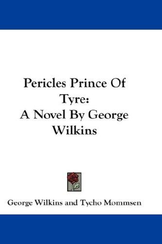 Cover for Pericles Prince Of Tyre