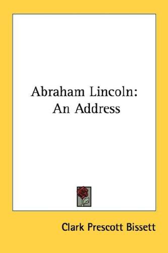 Cover for Abraham Lincoln
