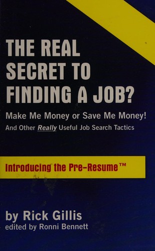 Cover for The real secret to finding a job?