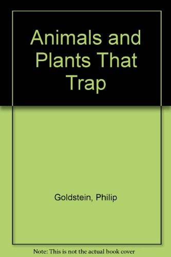 Cover for Animals and plants that trap.