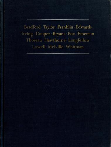 Cover for Major writers of America.
