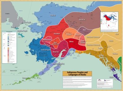 Cover for Indigenous Peoples and Languages of Alaska