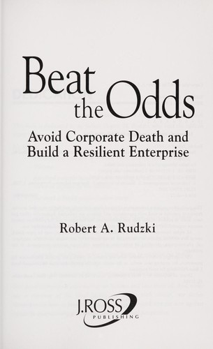 Cover for Beat the odds