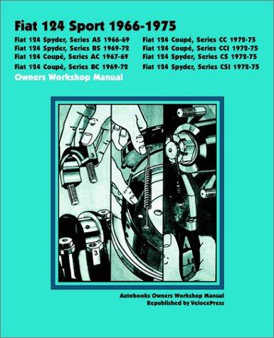 Cover for Fiat 124 Sport 1966-1975 Owners Workshop Manual