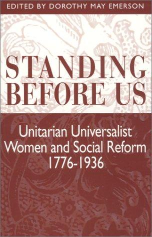 Cover for Standing before us