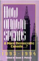 Cover for How Ottawa spends, 1993-1994