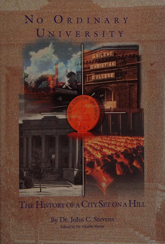 Cover for No Ordinary University