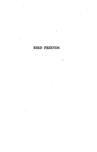 Cover for Bird friends