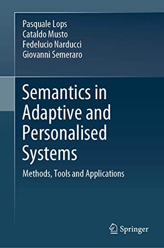Cover for Semantics in Adaptive and Personalised Systems