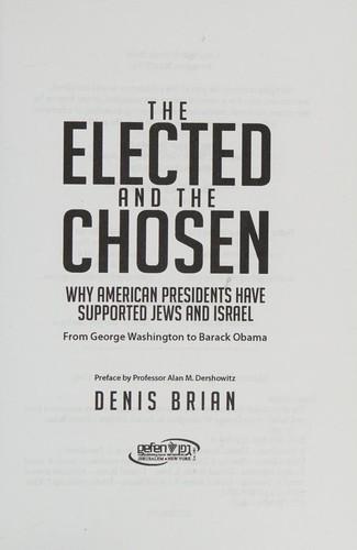 Cover for The elected and the chosen