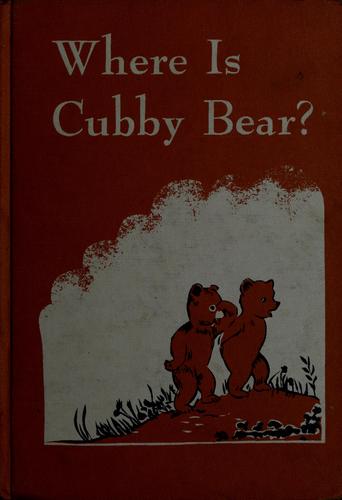 Cover for Where is Cubby Bear?