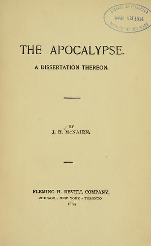 Cover for The Apocalypse