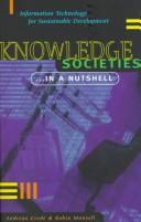 Cover for Knowledge societies --in a nutshell