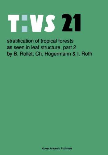 Cover for Stratification of tropical forests as seen in leaf structure, part 2