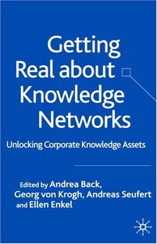 Cover for Getting real about knowledge networks