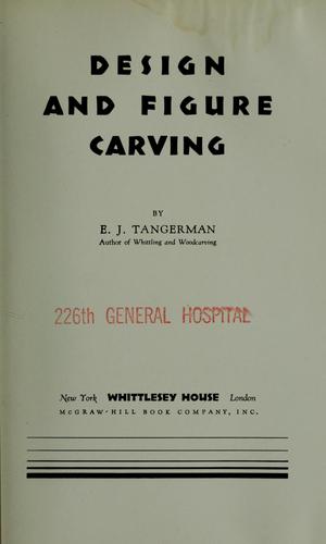 Cover for Design and figure carving