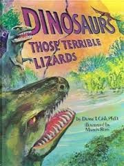 Cover for Dinosaurs-those terrible lizards