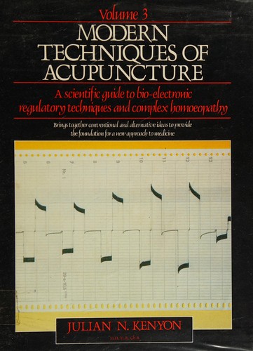 Cover for Modern Techniques of Acupuncture