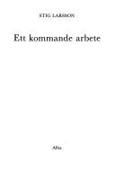 Cover for Ett kommande arbete