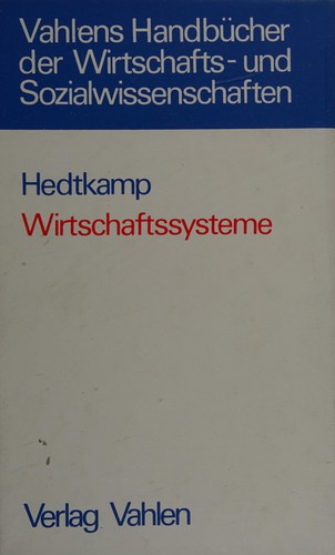 Cover for Wirtschaftssysteme