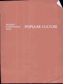 Cover for Popular culture