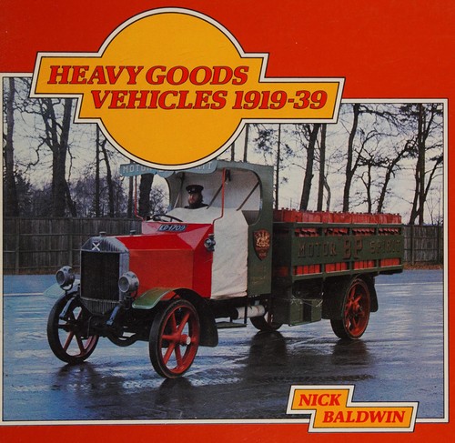Cover for Heavy goods vehicles 1919-1939