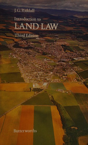 Cover for Introduction to land law