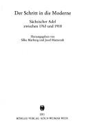 Cover for Der Schritt in die Moderne