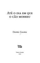 Cover for Até o dia em que o cão morreu