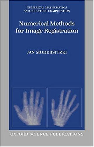 Cover for Numerical Methods for Image Registration (Numerical Mathematics and Scientific Computation)
