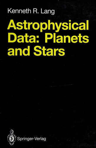 Cover for Astrophysical data