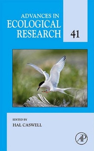 Cover for Advances in ecological research