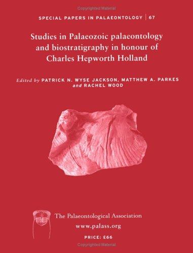 Cover for Studies in Palaeozoic palaeontology and biostratigraphy in honour of Charles Hepworth Holland