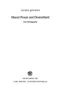 Cover for Marcel Proust und Deutschland